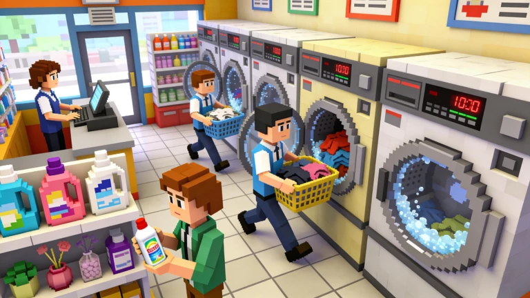 Laundry Store Simulator ekran görüntüsü