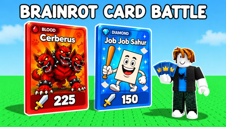 Brainrot Card Battles ekran görüntüsü
