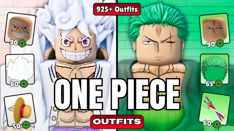 👒 ELBAPH One Piece OUTFITS & Blox Fruits OUTFITS ekran görüntüsü