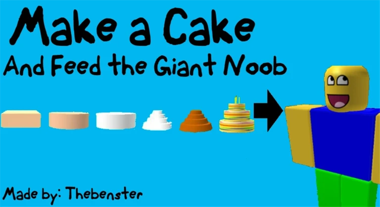 ★Make a Cake And Feed the Giant Noob★ ekran görüntüsü