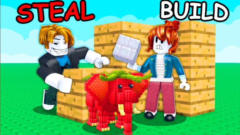 Build and Steal Brainrots! ekran görüntüsü