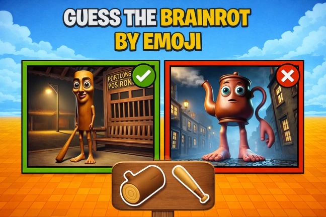 Guess the Brainrot by Emoji 🦈👟 ekran görüntüsü