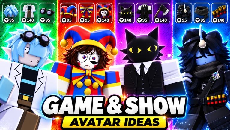🌸[UGC!] Game & Show Outfit Avatar ideas⭐ ekran görüntüsü