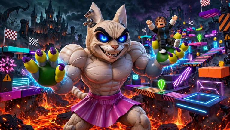 Escape Arnold the Cat (OBBY ) ekran görüntüsü