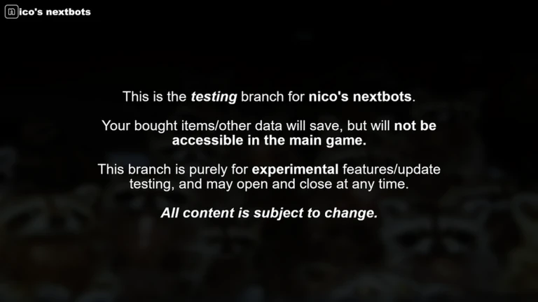 nico's testing ekran görüntüsü