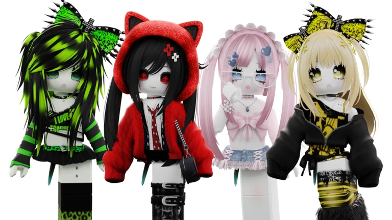 [NEW!🦇] Vkei Moe Outfits! ekran görüntüsü