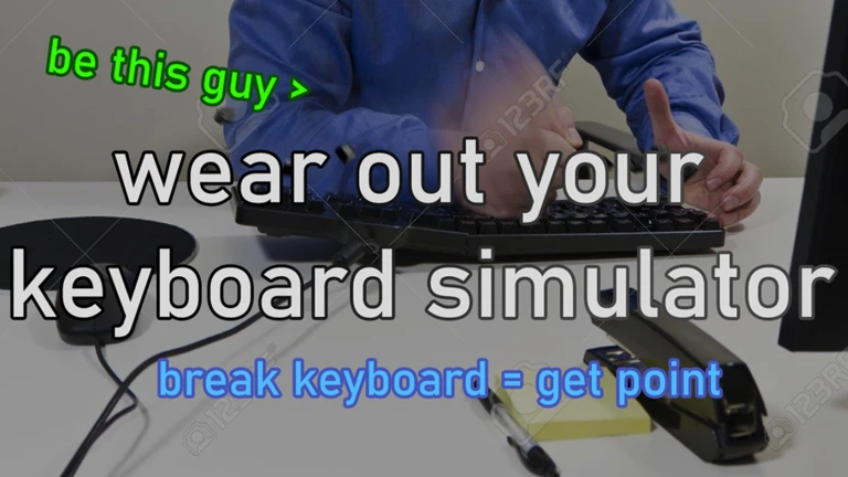 wear out your keyboard simulator ekran görüntüsü