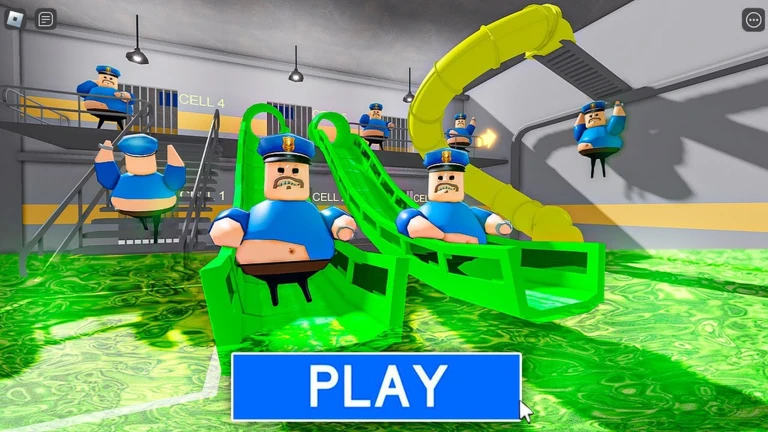 TOXIC SLIDE PRISON RUN! (Obby) ekran görüntüsü