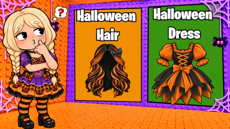 Would You Rather: Tower of Halloween Outfits🎃 ekran görüntüsü