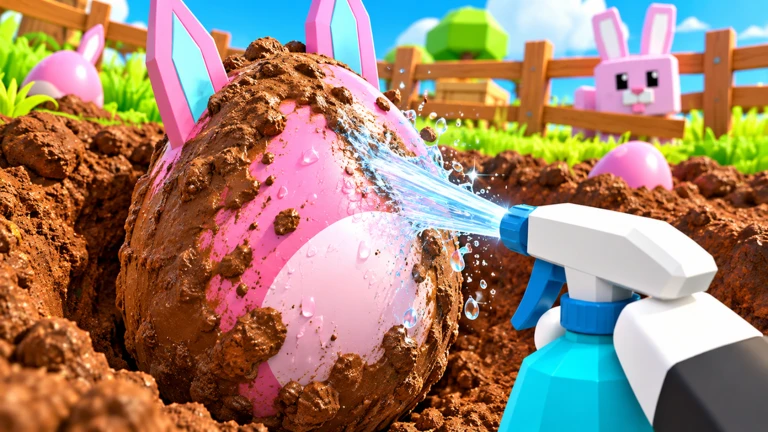 Dig & Clean Eggs! ekran görüntüsü