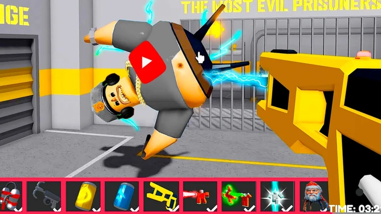 YOUTUBE POLICE PRISON RUN! (Obby) ekran görüntüsü