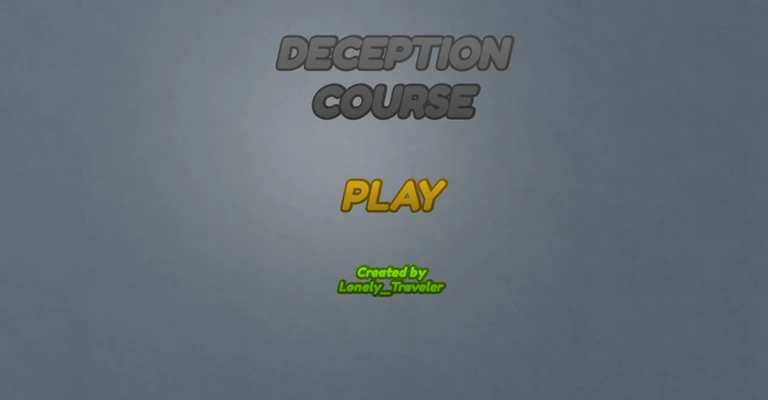 Deception Course GameJam Submission ekran görüntüsü