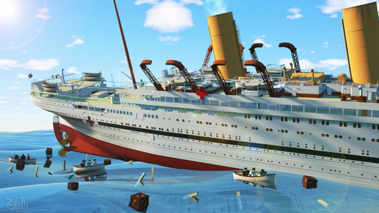 Sinking Ship: Roblox Britannic ekran görüntüsü