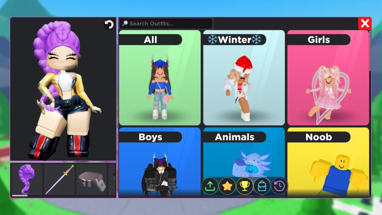 Avatar Outfit Creator ekran görüntüsü