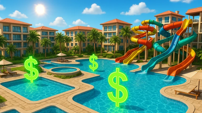 Resort Life Tycoon 🌴 ekran görüntüsü