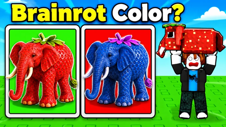 [🐝UPD] Guess the Brainrots Color!🎨 ekran görüntüsü