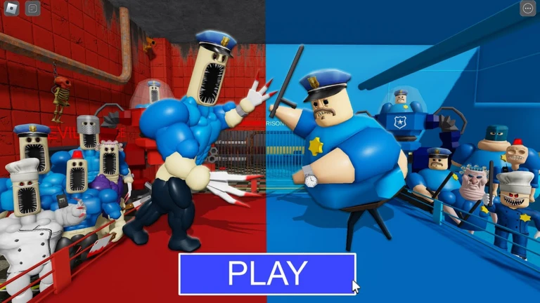 EXE POLICE PRISON RUN! (Obby) ekran görüntüsü