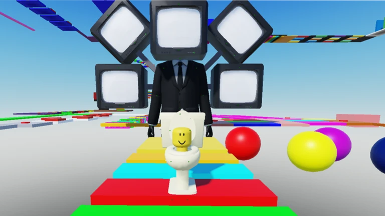 ESCAPE SKIBID TOILET EASY OBBY FUN OBBY COOL OBBY! ekran görüntüsü