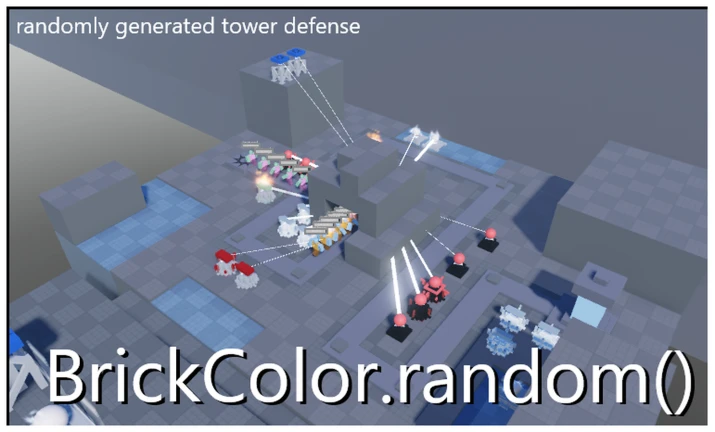 BrickColor.random() ekran görüntüsü