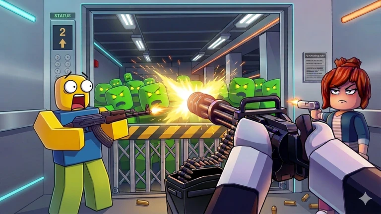 Shoot Zombies To Move Up ekran görüntüsü