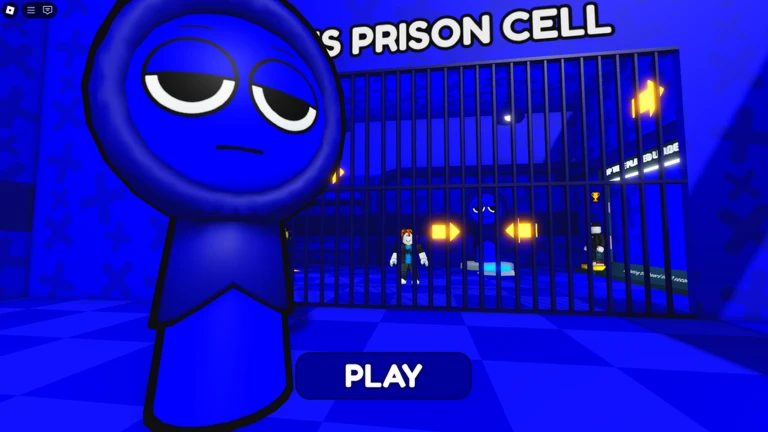 BLUE SPLANKI'S PRISON RUN! (Obby) ekran görüntüsü
