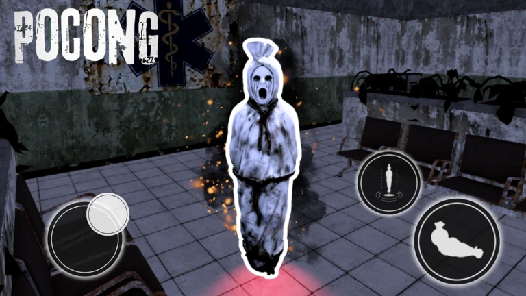 [PvP] Pocong: Cursed Hospital [Scary Horror] ekran görüntüsü