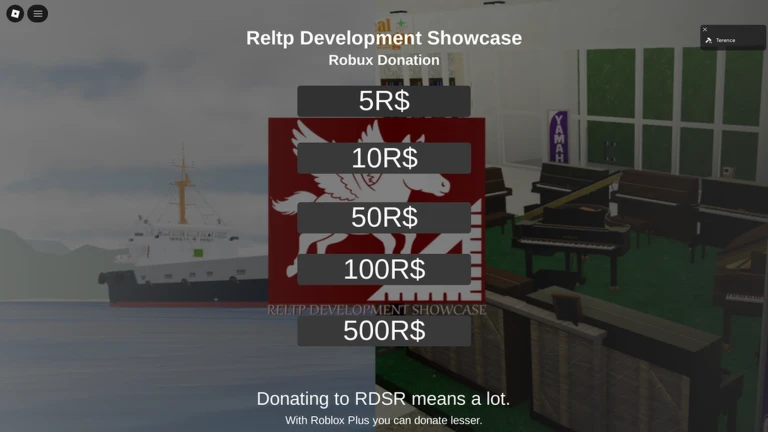 RDSR Donation ekran görüntüsü