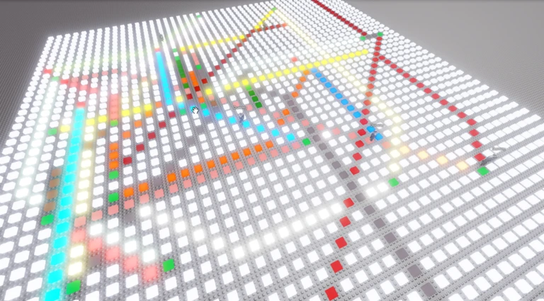 A* Pathfinding ekran görüntüsü