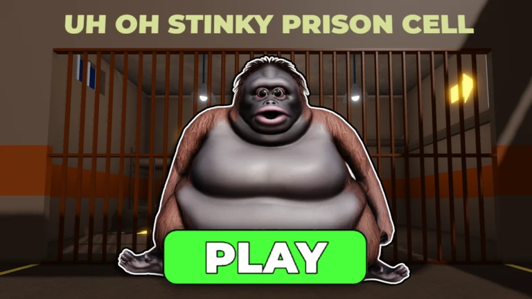 UH OH STINKY PRISON RUN! (Obby) ekran görüntüsü