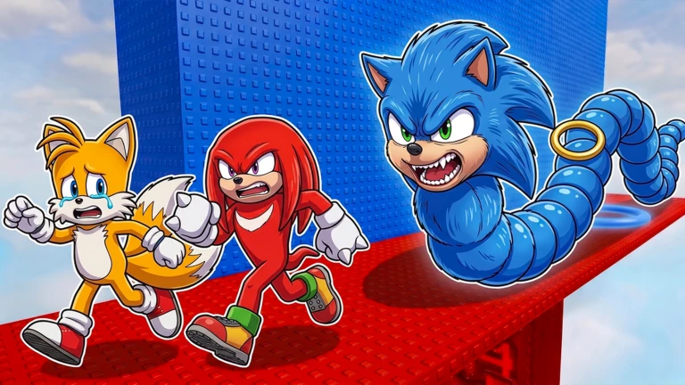 🦔 SONIC THE HEDGEHOG Tower Go Up 🦔 ekran görüntüsü