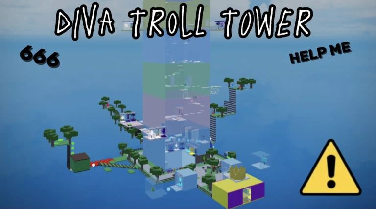 (HELP ME) Diva Troll Tower✨😱 ekran görüntüsü