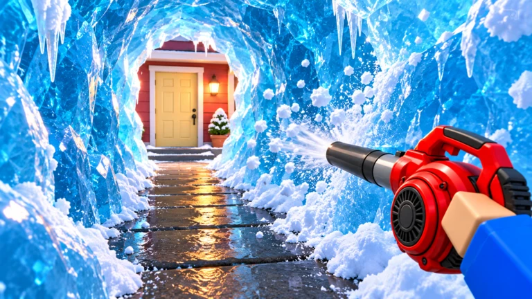❄️ Clean all the Snow! ekran görüntüsü