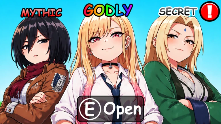 [🏰DUNGEONS] Anime Baddie Card Collection ekran görüntüsü