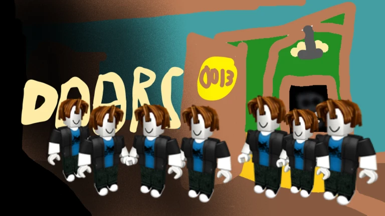 Doors But Bad But With 100 Players ekran görüntüsü