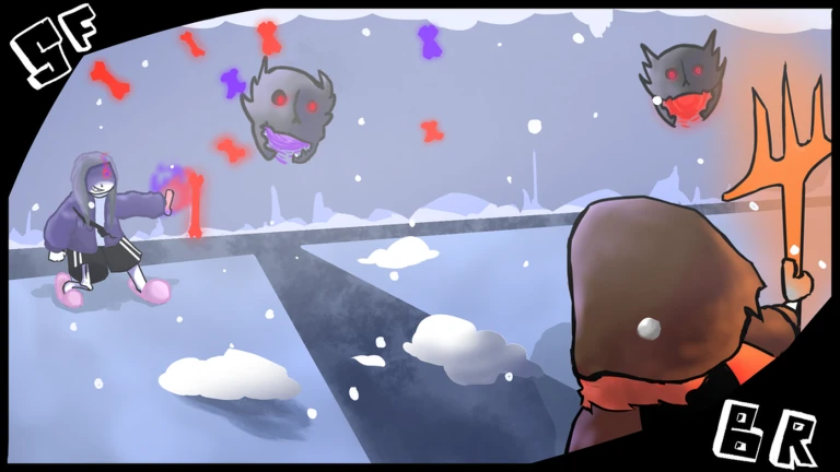 (Neutral run) Sans Funny Boss Rush ekran görüntüsü