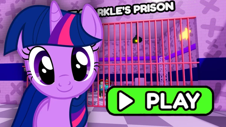 TWILIGHT SPARKLE'S PRISON RUN OBBY ekran görüntüsü