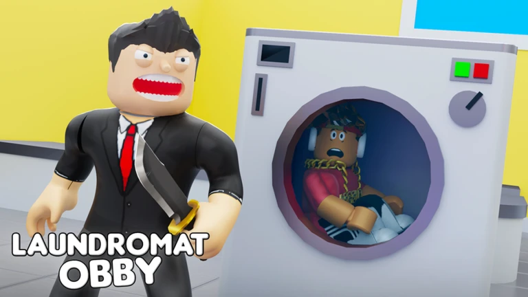 Escape The Laundromat Obby! ekran görüntüsü