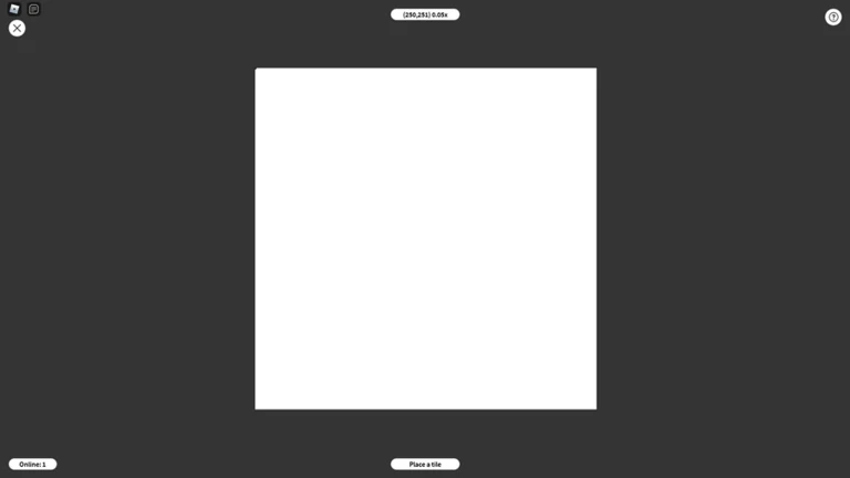 r/place (Canvas Drawing) ekran görüntüsü