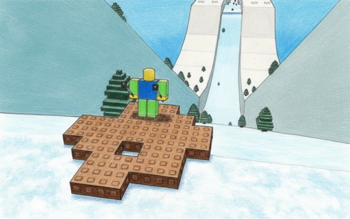 Make A Sleigh & Slide Downhill ekran görüntüsü
