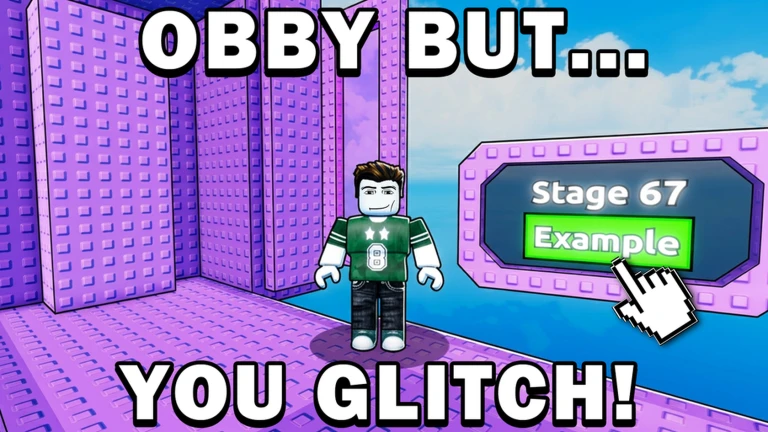 Obby But You Glitch ekran görüntüsü