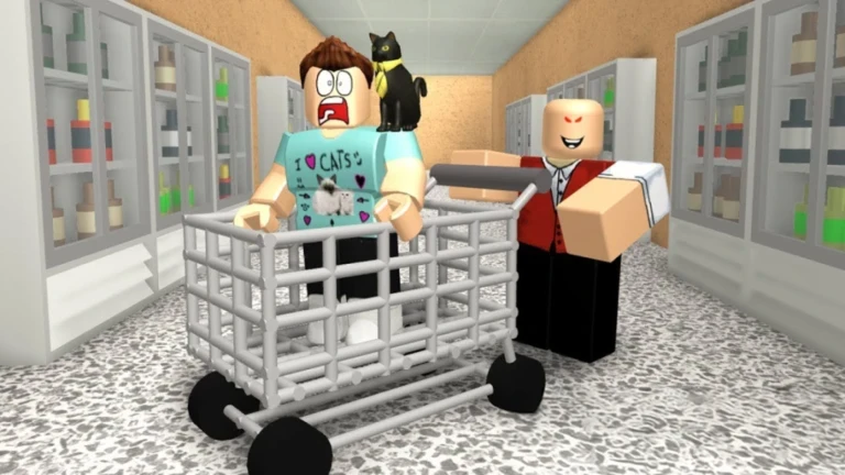 ESCAPE MARKET OBBY! ekran görüntüsü