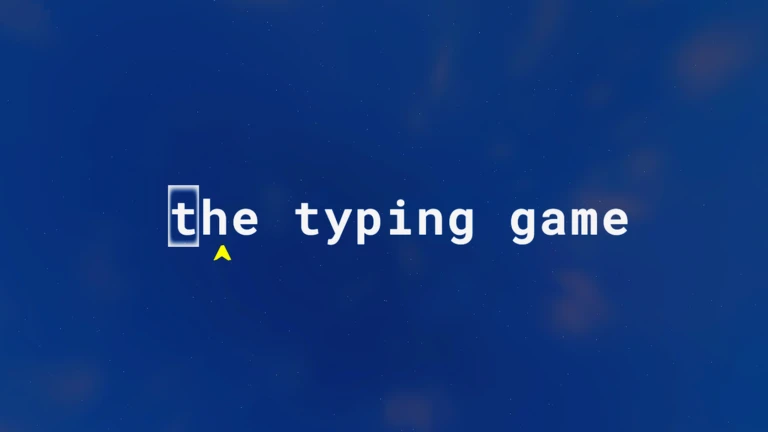 The Typing Game ekran görüntüsü