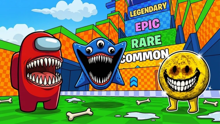 💀Jump To Steal SCP Monsters!💀 ekran görüntüsü