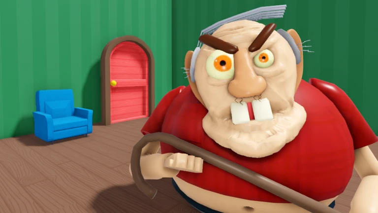 ESCAPE EVIL GRANDPA! (OBBY) ekran görüntüsü