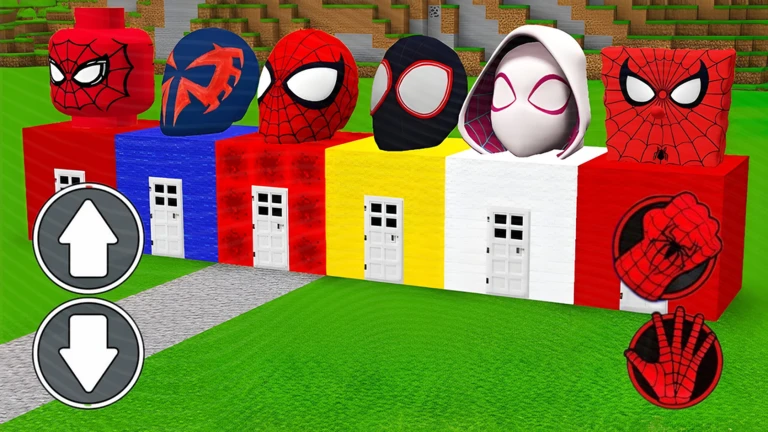 🕸️Doomspire Brickbattle Spider-Man [Swing Power] ekran görüntüsü