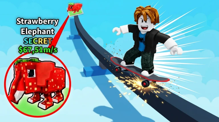Skate For Brainrots!  ekran görüntüsü