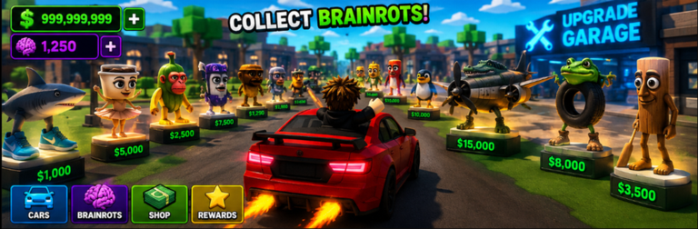 drive for brainrots ekran görüntüsü