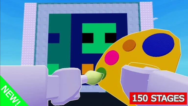 🎨Paint It! Pixel Obby 🖌️ ekran görüntüsü