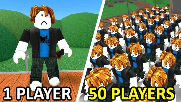 MM2 but with 50 players... ekran görüntüsü