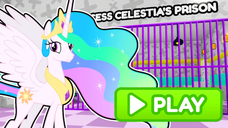 PRINCESS CELESTIA'S PRISON RUN OBBY ekran görüntüsü